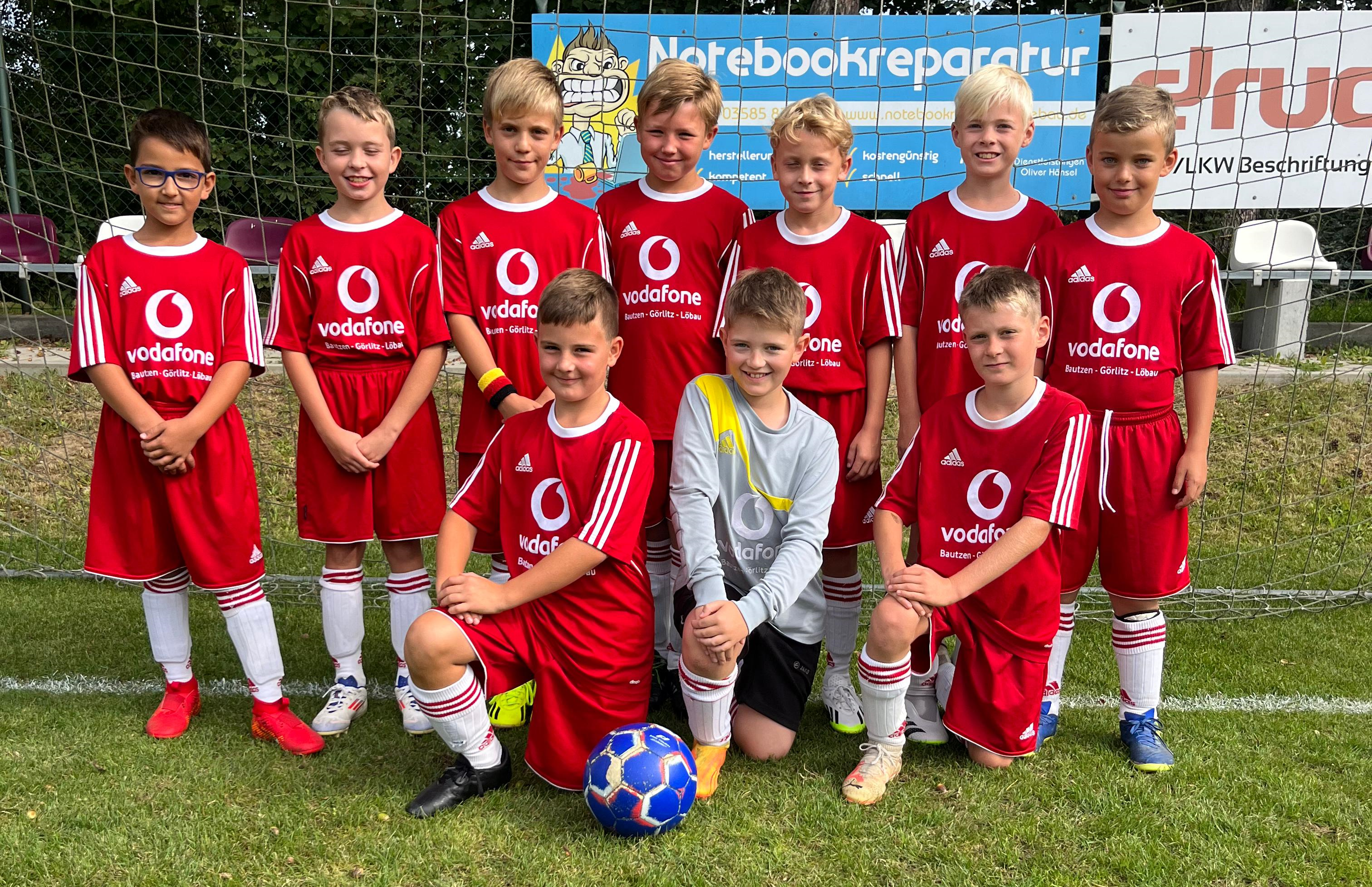 Mannschaftsbild der E-Jugend