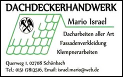 Dackdeckereihandwerk Mario Israel